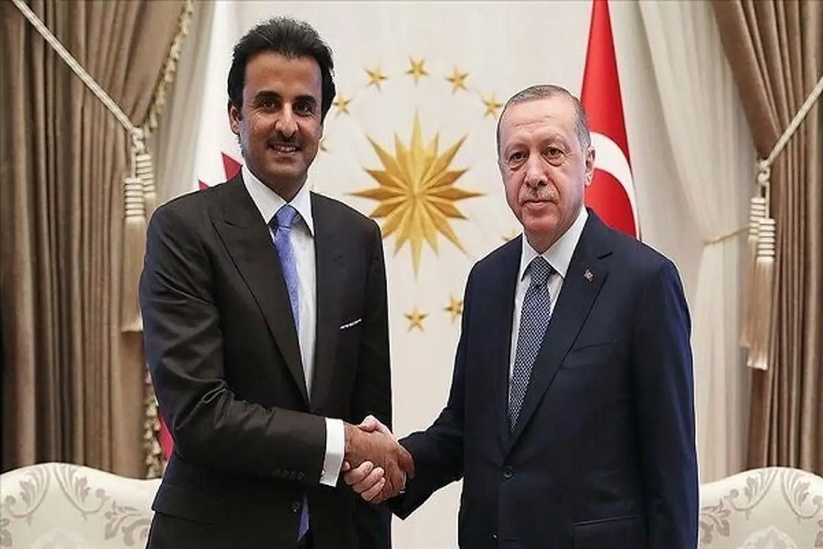 دیدار «اردوغان» با امیر قطر

