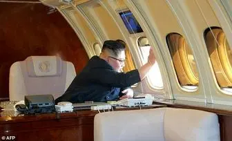 جت شخصی رهبر کره شمالی در روسیه دیده شد
