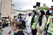 تظاهرات هزاران بلژیکی علیه ممنوعیت حجاب

