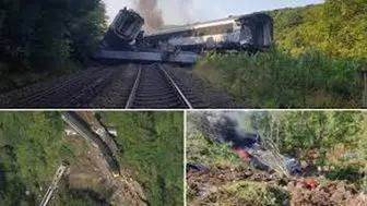 ۹ کشته و زخمی در یک سانحه قطار 