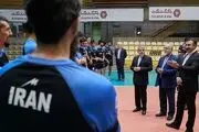 بازدید مسئولان فدراسیون والیبال از امکانات ارومیه 