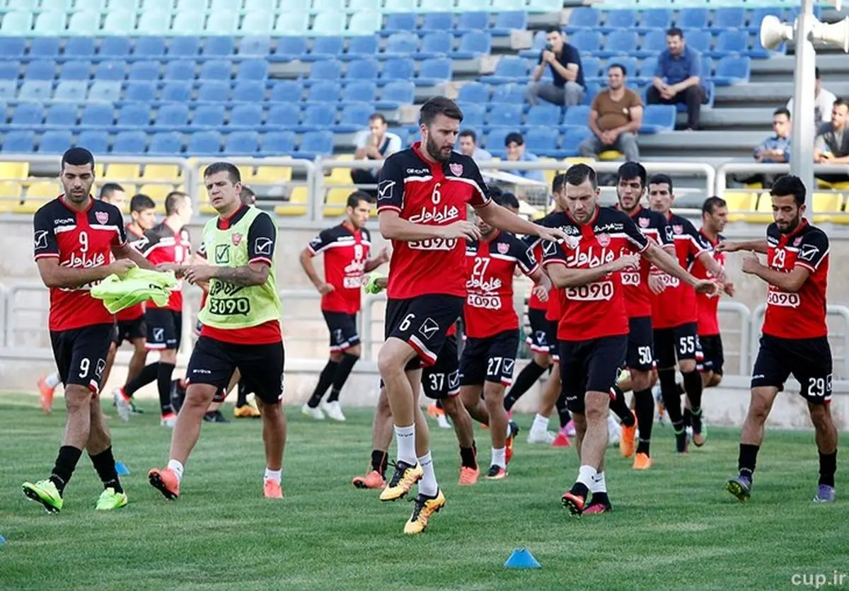آنالیزور جدید پرسپولیس در تمرین 