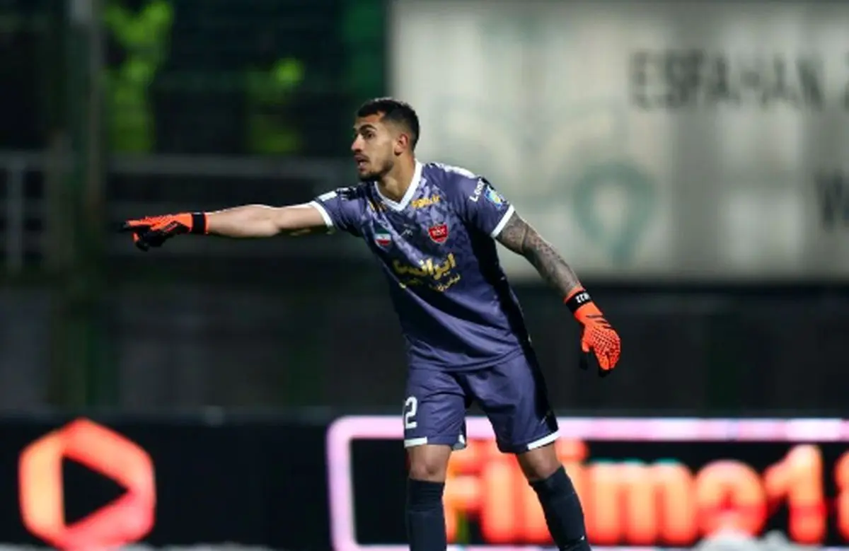 تمجید از گلر جوان پرسپولیس و جانشین بیرانوند