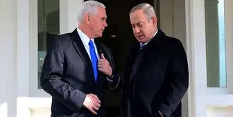 دلگرمی پنس به نتانیاهو در تماس تلفنی