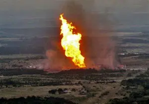انفجار در خط لوله انتقال نفت به پالایشگاه بانیاس سوریه