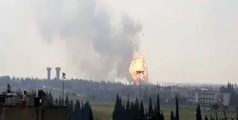 انفجار بزرگ در حمص سوریه+ تصاویر