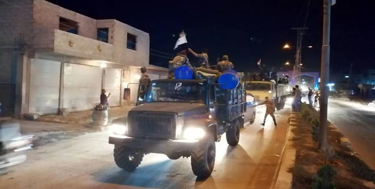 دیدهبان ارتش سوریه وارد عینالعرب شد