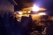 کشته شدن 1 نفر در آتش‌سوزی مرگبار در خیابان سیمون بولیوار