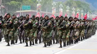  آماده باش ارتش ونزوئلا 


