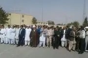 پیکر شهید ناجا در خاش تشییع و به زادگاهش مشهدمقدس انتقال داده شد