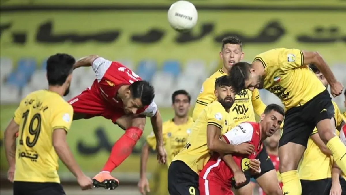 گل اول پرسپولیس به سپاهان+ فیلم
