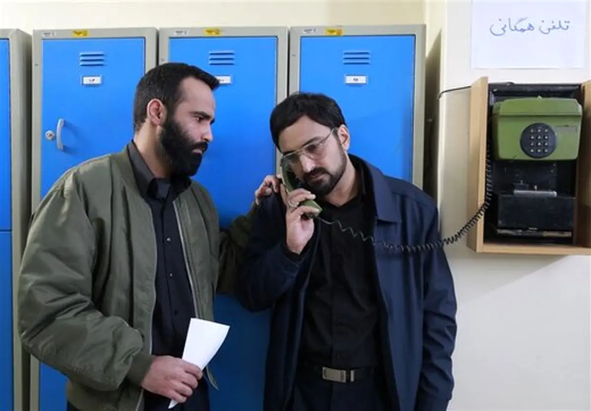 بازیگر مشهور، در نقش مأمور امنیتی سریال شهید شهریاری