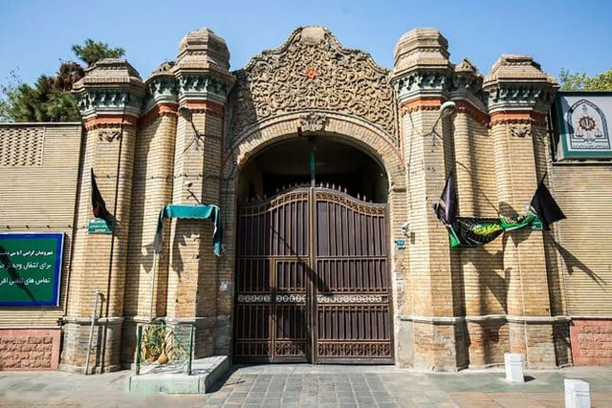 بازسازی درب اصلی پلیس آگاهی پایتخت با همکاری شهرداری منطقه ۱۱