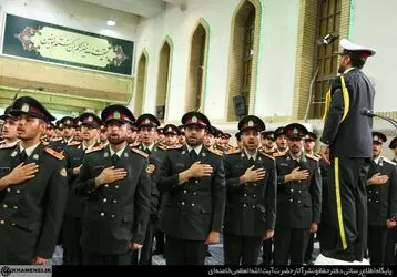 دیدار ناجا با رهبری