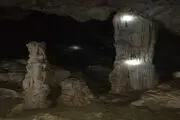 کشف یک غار شگفت انگیز  در لرستان 