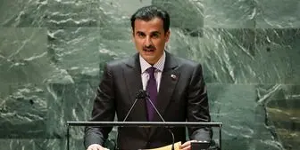 اظهارات امیر قطر درباره ایران در سازمان ملل