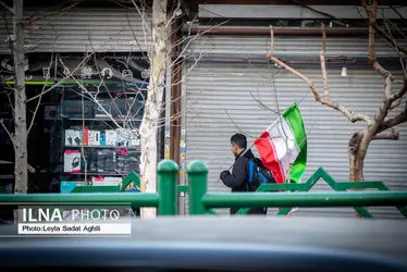 پویش پرچم افتخار در چهل و سومین سالگرد پیروزی انقلاب اسلامی/گزارش تصویری