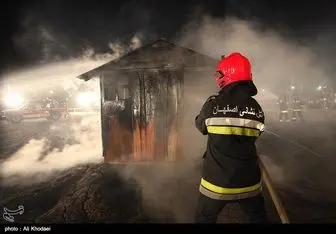 کاشان با کمبود نیروی عملیات آتش‌نشانی مواجه است 