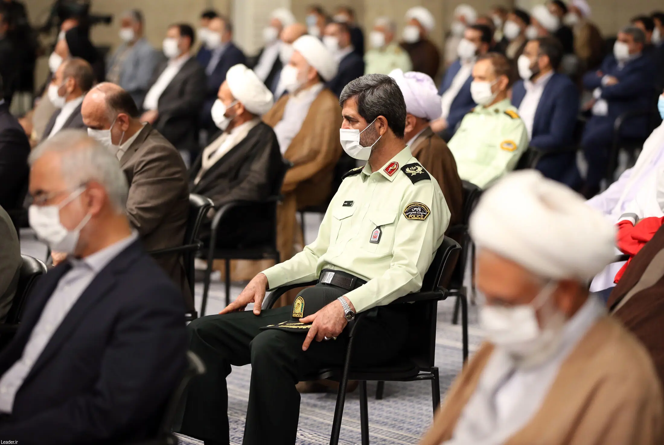 کارگزاران حج و زیارت با رهبر انقلاب دیدار کردند/گزارش تصویری
