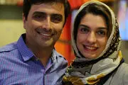بازیگر پرحاشیه این روزها در کنار الیکا عبدالرزاقی و همسرش /عکس