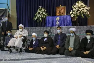 مراسم تشییع حجت الاسلام محتشمی پور