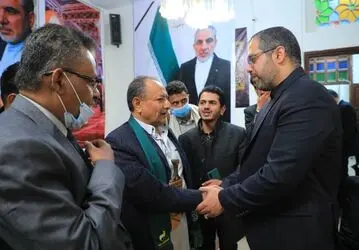 مراسم ترحیم سفیر ایران در یمن