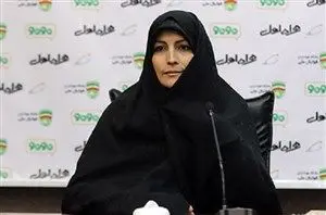 تنها زنی که بازی ایران و ازبکستان را در آزادی مشاهده کرد