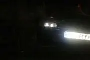 برخورد قطار مسافری با پژو۴۰۵ 