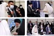 قرائت خطبه عقد خواهر شهید مدافع حرم مجید قربانخانی توسط رهبر انقلاب