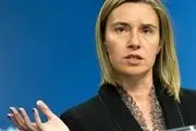 موگرینی: اتحادیه اروپا از فردا مذاکرات با ایران، عربستان و ترکیه درباره سوریه را آغاز خواهد کرد