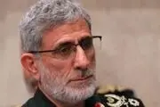 تصویری از سردار قاآنی در یک مراسم 
