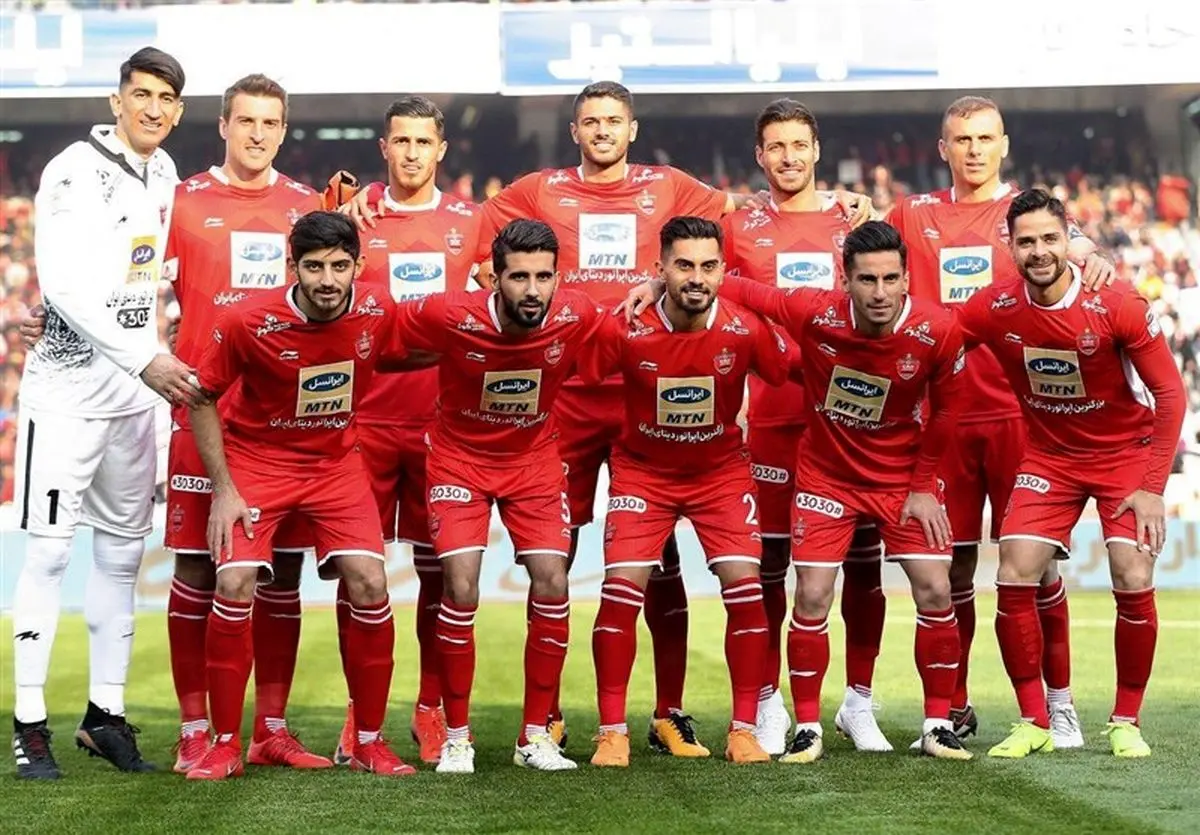 لیست بازیکنان پرسپولیس برای بازی نفت آبادان