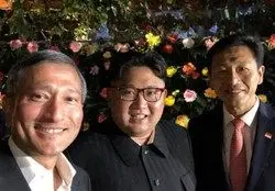 پیاده‌روی شبانه رهبر کره شمالی پیش از دیدار با ترامپ +عکس
