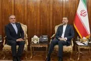 دیدار سفیر جدید ایران در پرتغال با امیرعبداللهیان