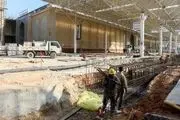جدیدترین وضعیت ساخت صحن رسول اکرم(ص) حرم علوی/ تصاویر