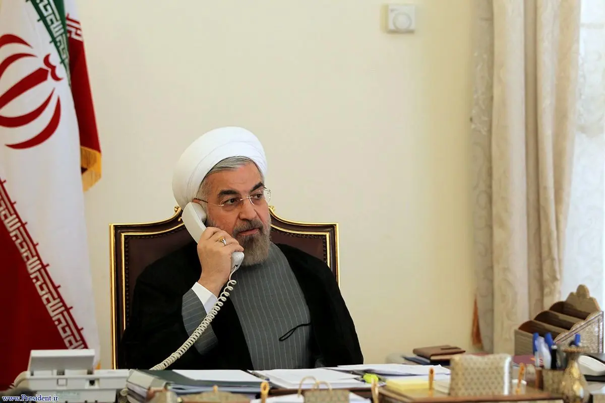 گفتگوی تلفنی یک ساعته روحانی و مکرون