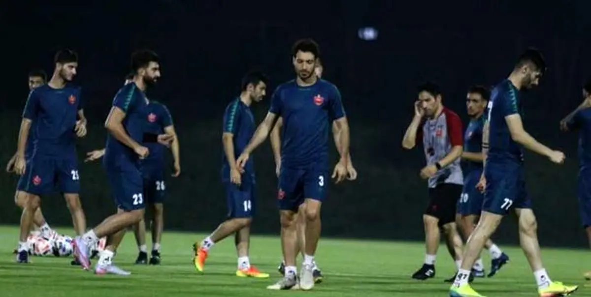 آخرین تمرین پرسپولیس پیش از دیدار با شارجه