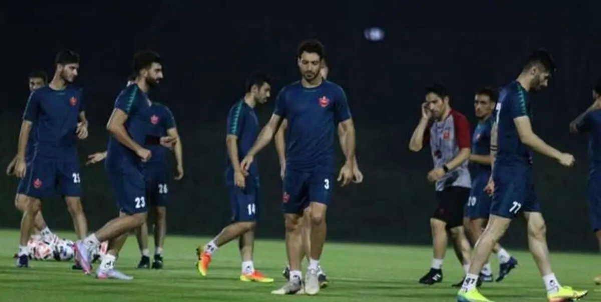 آخرین تمرین پرسپولیس پیش از دیدار با شارجه 