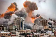 حمله رژیم صهیونیستی به مرکز غزه
