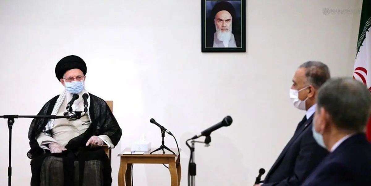 نماینده عراقی: سخنان رهبر ایران در دیدار کاظمی، پیام به آمریکایی‌ها بود