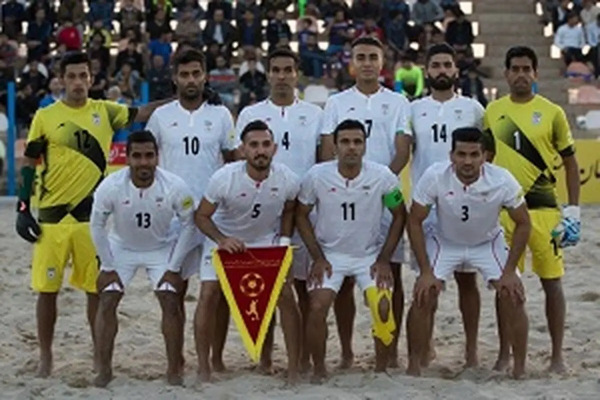 شکست تیم اوکراین برابر ساحلی بازان ایران
