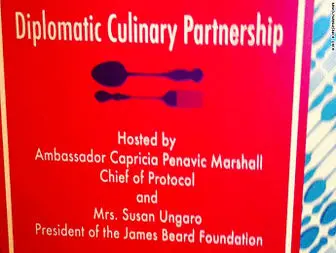 State Department introduces food diplomacy program