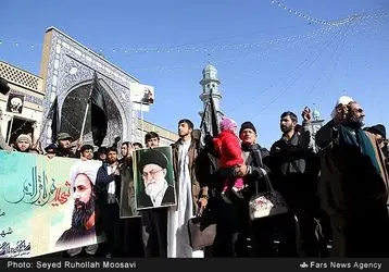 تجمع طلاب در اعتراض به اعدام شیخ نمر در قزوین و قم