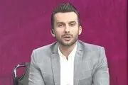 ریلکس کردن مجری جنجالی در پشت صحنه/ عکس