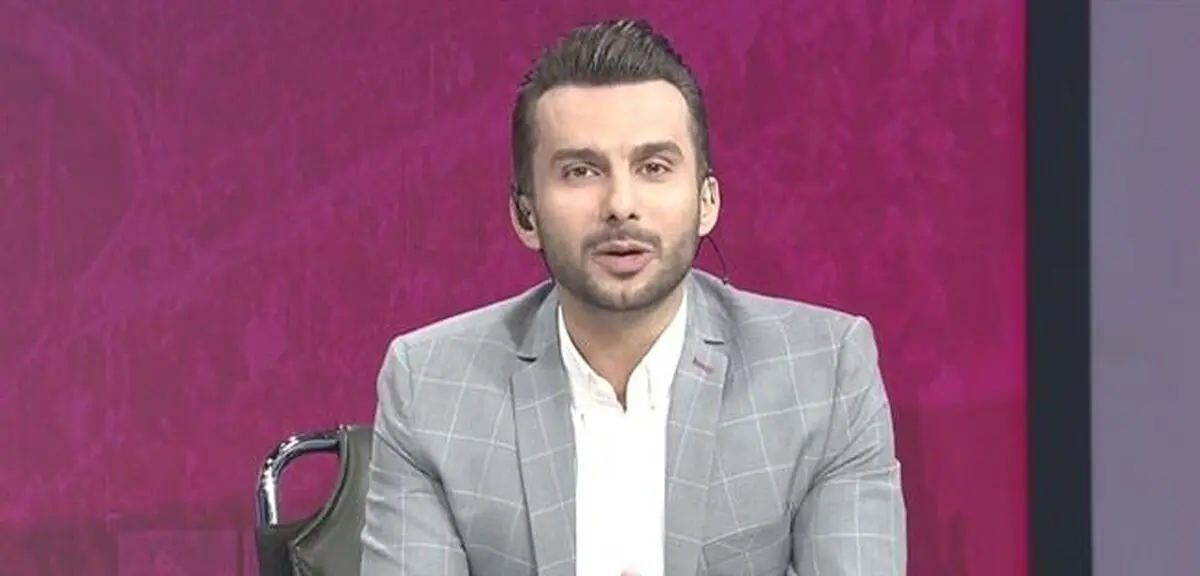 ریلکس کردن مجری جنجالی در پشت صحنه/ عکس