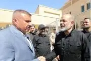 دیدار وزیر کشور با همتای عراقی خود در مرز خسروی