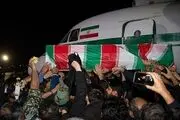 ورود پیکر شهید سلیمانی به کشور/فیلم
