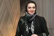 الهام پاوه نژاد در پشت صحنه لاموزیکا +عکس