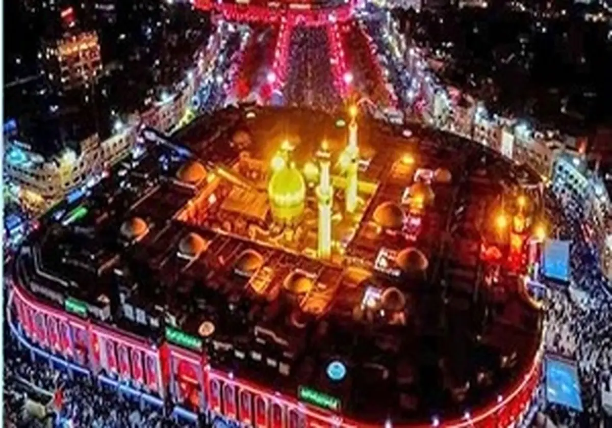تصویری ناب از بین الحرمین در آستانه ماه محرم/ عکس