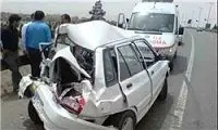 بی احتیاطی راننده پراید قربانی گرفت